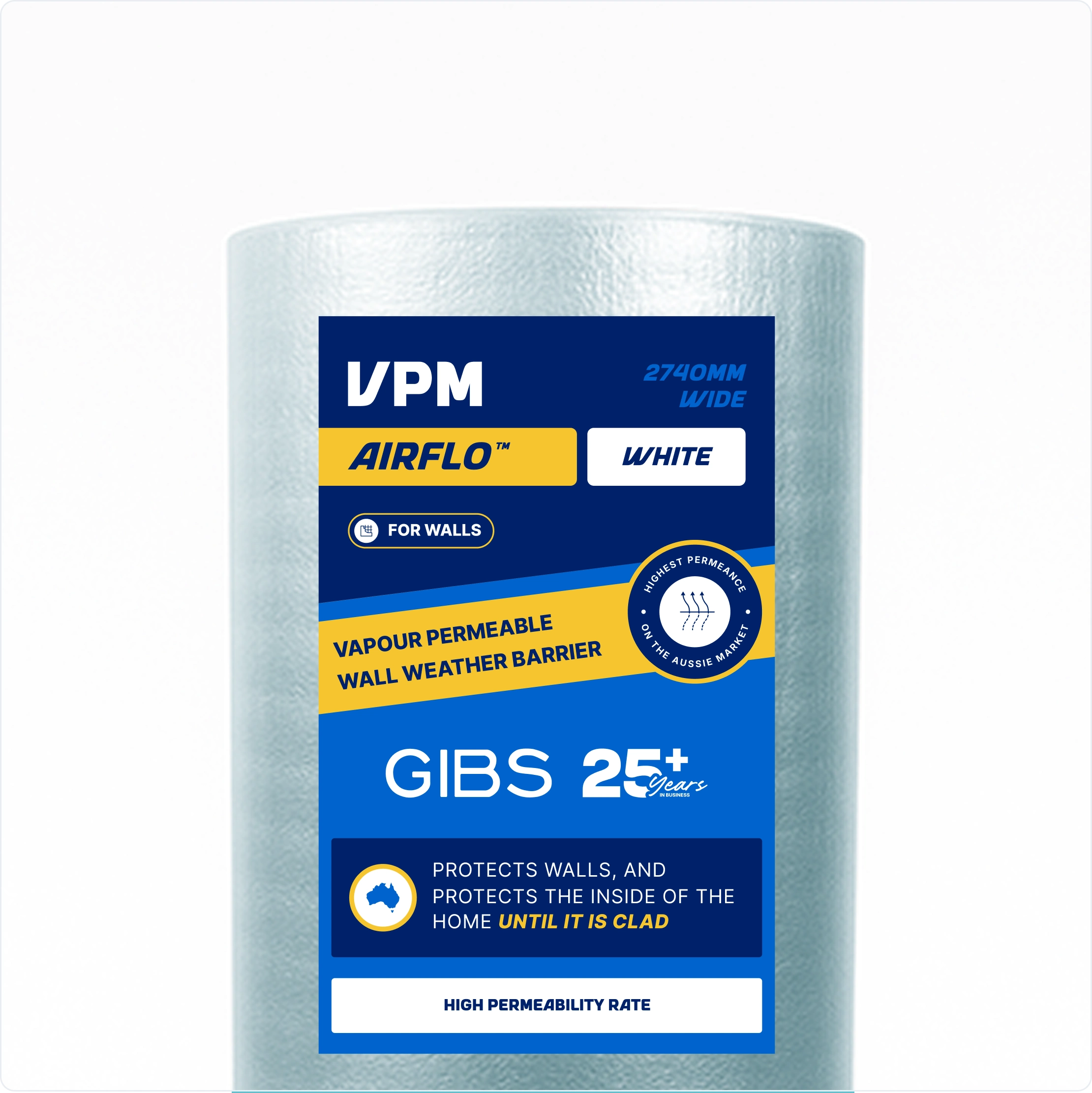 VPM Airflo™ White 2740mm